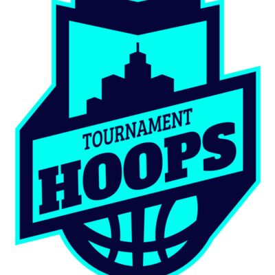 Hoops Tournament Basketball logo template サムネイル
