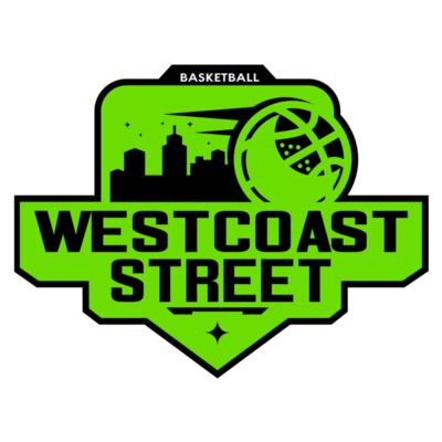 Westcoast Street Basketball logo template サムネイル