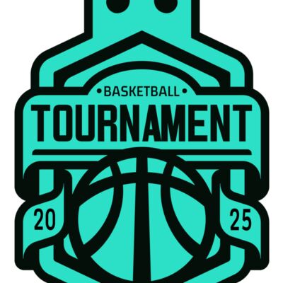 Tournament Basketball logo template 03 サムネイル
